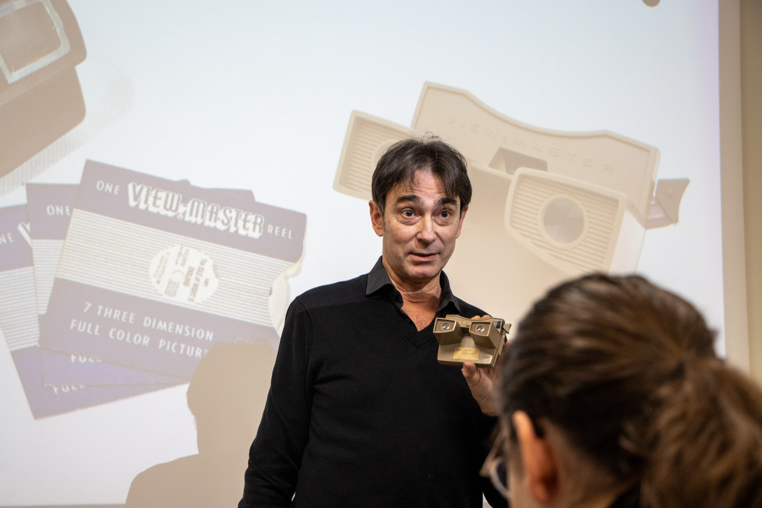 Stefano Gallarini incontra gli studenti di Nuove Tecnologie dell'Arte per un dialogo dedicato alla realtà virtuale